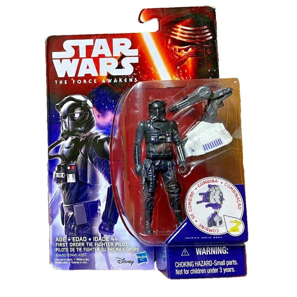STAR WARS The Force Awakens DAMERON TIE FIGHTER‎ PILOT RESISTANCE TROOPER ZUVIO